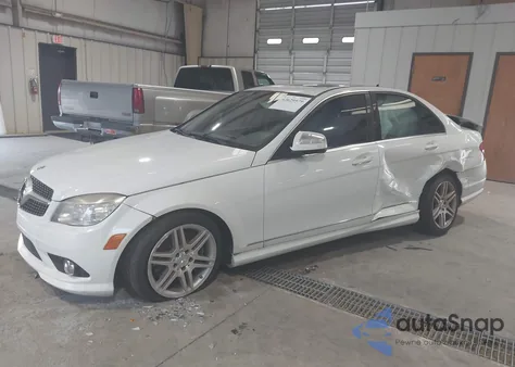 2009 Mercedes-Benz C 350 Sport from USA, damaged, VIN WDDGF56X49R047657